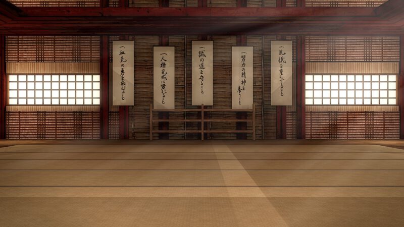 Le dojo peut Ãªtre un temple!